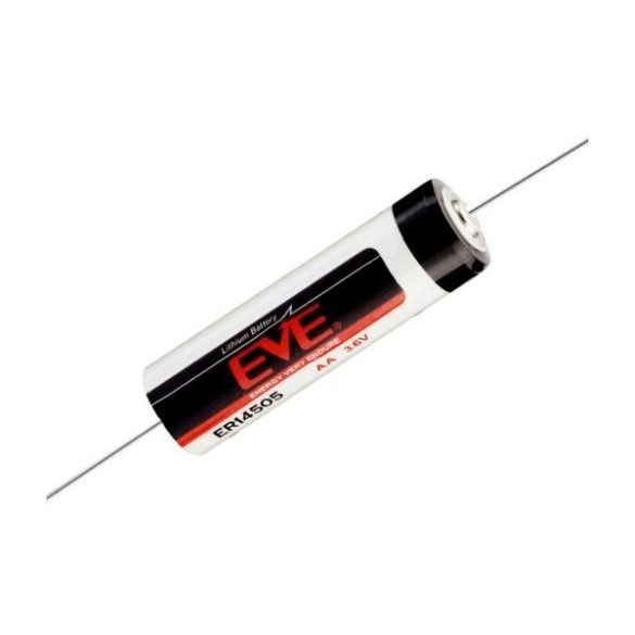 EVE ER14500-CNA  3,6V lithium elem AA  CNA( ceruza) axiális (ER14505)