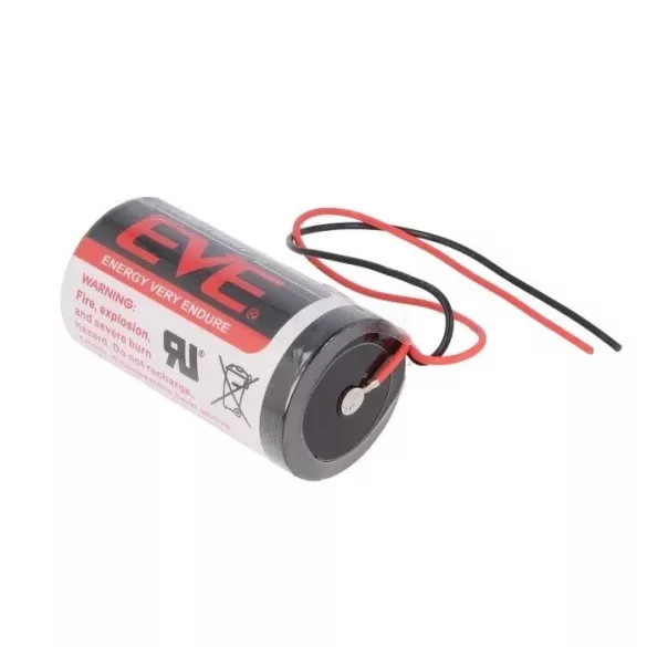 EVE lithium elem 3,6V D (góliát) 3,6V LS ER34615/FL vezetékkel