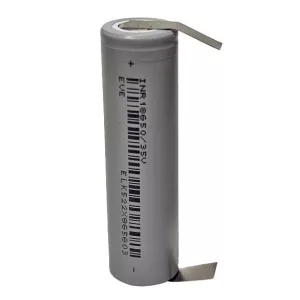 EVE 18650-35V Li-ion ipari akku 3,6V 3500mAh 10A "U" forrfüllel