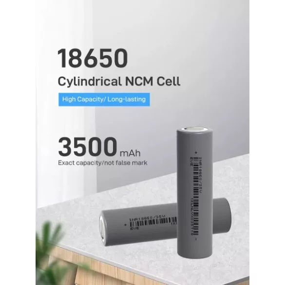 EVE 18650-35V Li-ion ipari akku 3,6V 3500mAh 10A 18650 35V