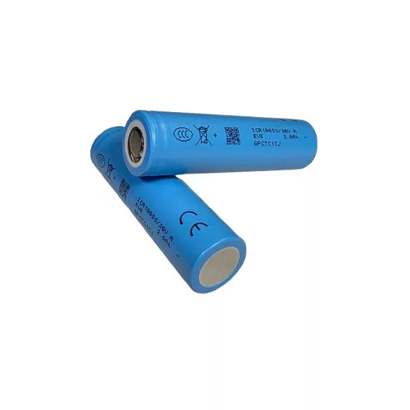 EVE 18650-26VA Li-ion ipari akku 3,6V 2600mAh 13A