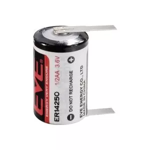 EVE LS14250 3,6V lithium(Li-SOCL2) elem 1/2 ceruza (1/2AA) "U" forrfüllel