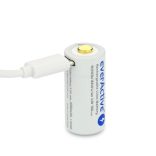 everActive 16340 (cr123) 3V Li-ion 700mAh - micro USB