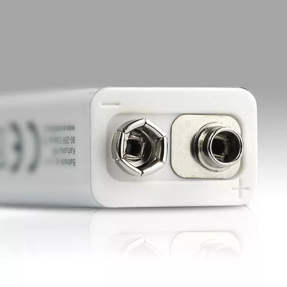 everActive 9V-os Li-ion akku 550mAh/7,4V  USB-C