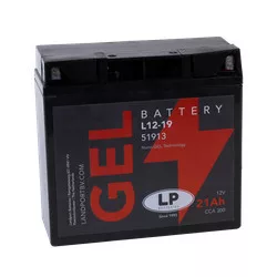Landport GEL 21Ah 310A Jobb+ Motorakkumulátor (GEL-L12-19)