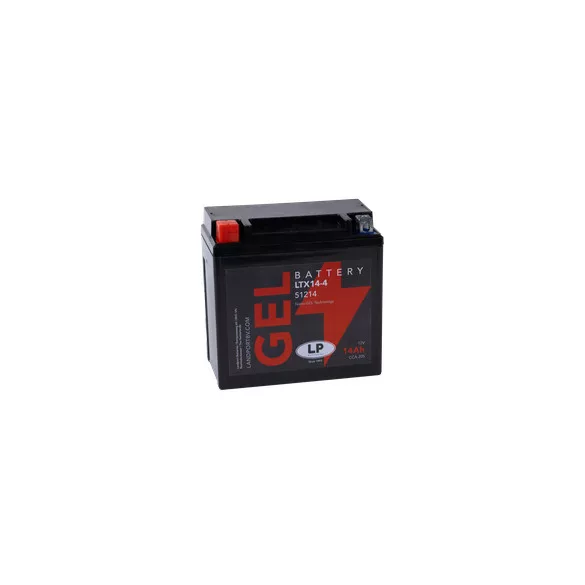Landport GEL 14Ah 240A Bal+ Motorakkumulátor (GEL-LTX14-4)