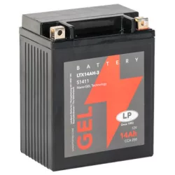 Landport GEL 14Ah 240A Jobb + Motorakkumulátor (GEL-LTX14AH-3)