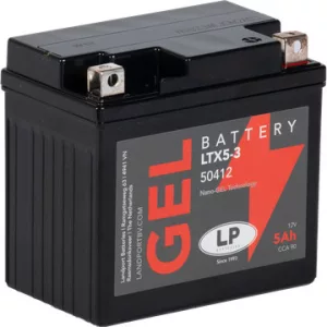 Landport GEL 5Ah 90A Jobb+ Motorakkumulátor (GEL-LTX5-3)