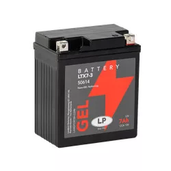 Landport GEL 7Ah 120A Jobb+ Motorakkumulátor (GEL-LTX7-3)