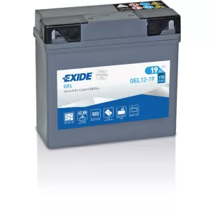 Exide GEL 19Ah 170A Jobb+ Motorakkumulátor (GEL12-19)
