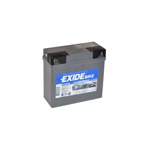 Exide GEL 19Ah 170A Jobb+ Motorakkumulátor (GEL12-19)