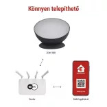 GOSMART LED-ES LÁMPA AMBI 7W 330LM FEKETE RGB WiFi  ZCW11BR