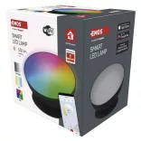 GOSMART LED-ES LÁMPA AMBI 7W 330LM FEKETE RGB WiFi  ZCW11BR