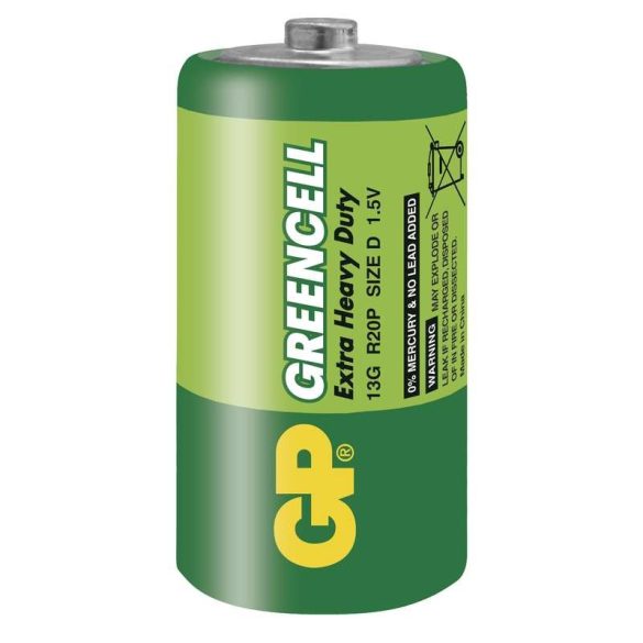 GP Greencell góliát elem R20 bliszteres/2 B1241