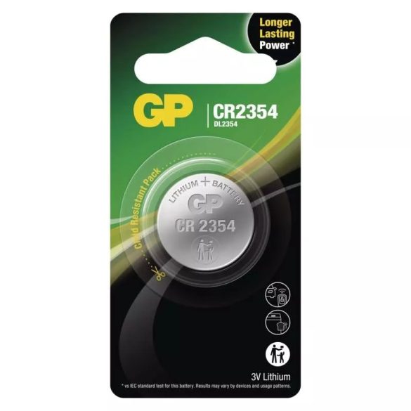 GP lithium gombelem CR2354 1db/bliszter B15231