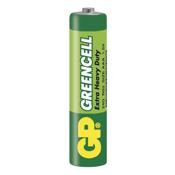 GP Greencell mikró elem R03 bliszteres/4  B1211,GP24G-C4
