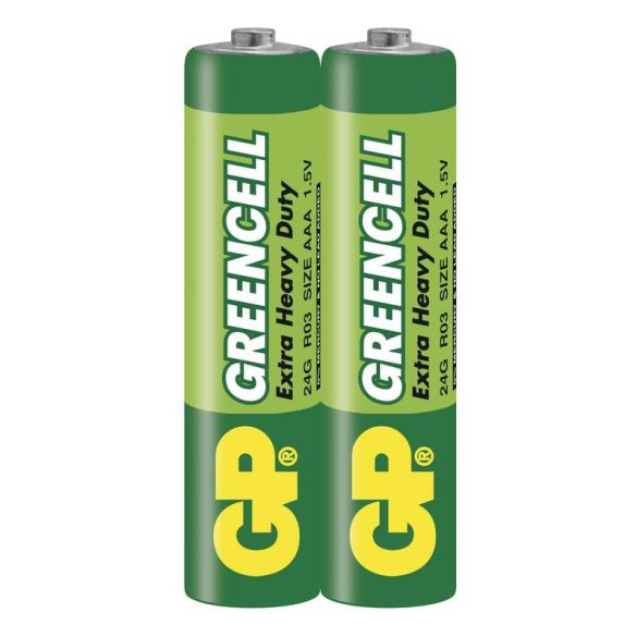 GP Greencell mikró elem R03 fóliás/2 (B1210,GP24G-S2)