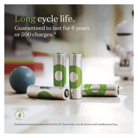GP ReCyko NiMH Akkumulátor HR6 (AA) 2600mAh 2db B25272