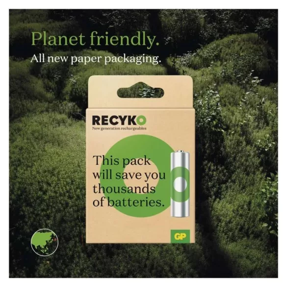 GP ReCyko NiMH Akkumulátor HR6 (AA) 2600mAh 2db B25272