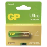 GP Ultra G-TECH alkáli AA ceruza elem LR6,15AU,BL/4 B02214