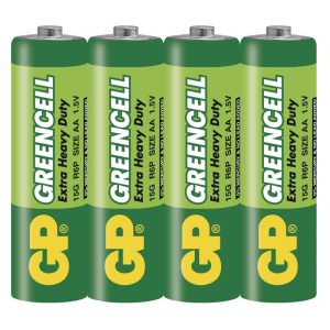 GP Greencell ceruza elem R6 fóliás/4 (B1220,GP15G-S4)