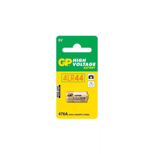 GP 476A Super alkáli elem  (4LR44) 6V bl/1 105mAh B1303