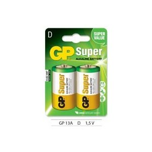 GP Super alkáli elem góliát D (LR20) bliszteres/2 B1341
