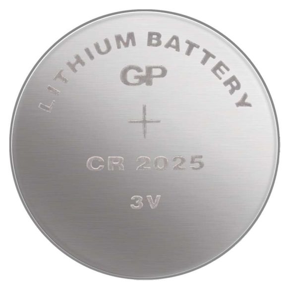 GP lithium gombelem CR2025- 3V bl/5 B1525