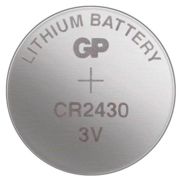 GP lithium gombelem CR2430- 3V bliszteres/5 B1530