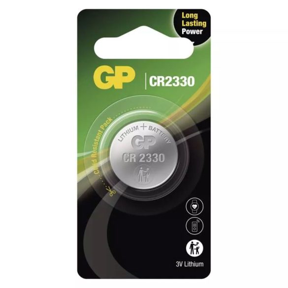 GP lithium gombelem CR2330 3V bl/1 B15441