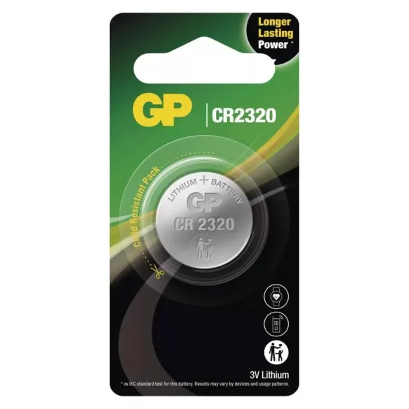 GP lithium gombelem CR2320 3V bl/1 B15451