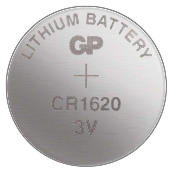 GP lithium gombelem CR1620- 3V bliszteres/5 B1570