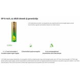 GP Ultra G-TECH alkáli AAA mikró elem (LR03) fóliás/2 (B1910,GP24AU-S2)