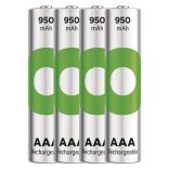GP ReCyko NiMH Akkumulátor HR03 (AAA) 950mAh 4db B25114