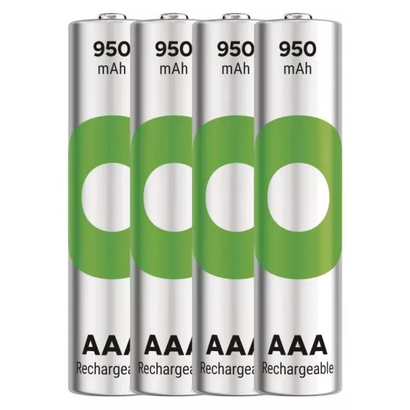 GP ReCyko NiMH Akkumulátor HR03 (AAA) 950mAh 4db B25114