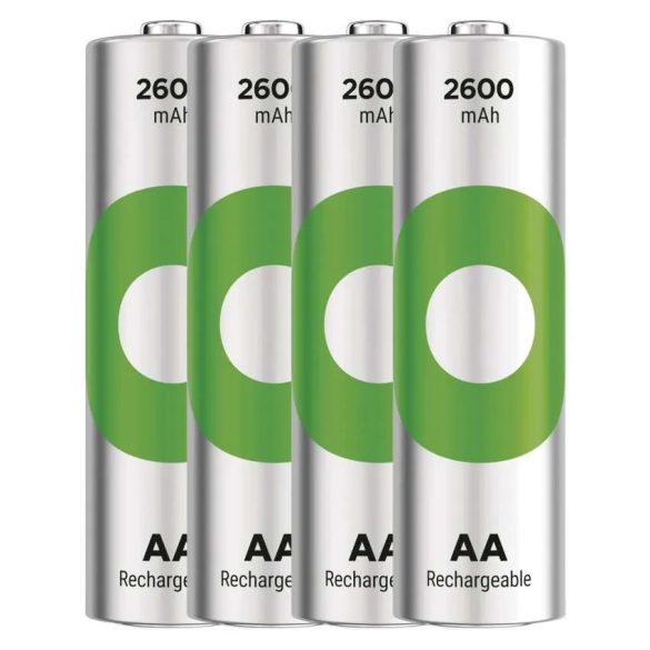 GP ReCyko NiMH Akkumulátor HR6 (AA) 2600mAh 4db B25274