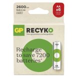 GP ReCyko NiMH Akkumulátor HR6 (AA) 2600mAh B2527V