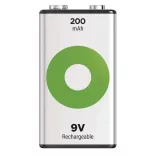 GP ReCyko NiMH Akkumulátor 6HR61 (9V) 200mAh B2552