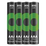 GP ReCyko Pro NiMH 800 mAh akkumulátor HR03 (AAA) ÚJ 4db B26184