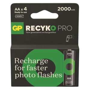 GP ReCyko Pro Photo Flash NiMH Akkumulátor HR6 (AA) 4db B2629