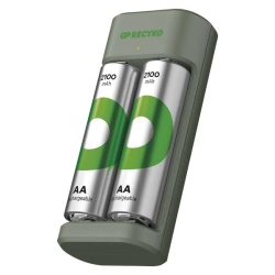 GP Akkumulátor töltő Eco E221+2xAA ReCyko 2100mAh B50224