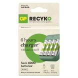 GP Akkumulátor töltő ReCyko B423 4× AA GP ReCyko 2100 mAh