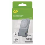 GP Powerbank Q05B , 5 000 mAh, 20 W+Wireless, fekete B6305B