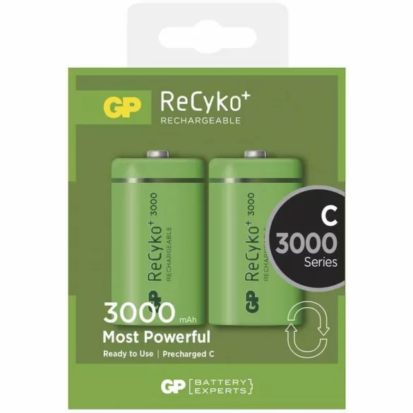 GP ReCyko akkumulátor Ni-Mh baby HR14 3000mAh bliszteres/2 B2133