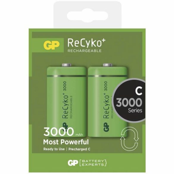 GP ReCyko akkumulátor Ni-Mh baby HR14 3000mAh bliszteres/2 B2133