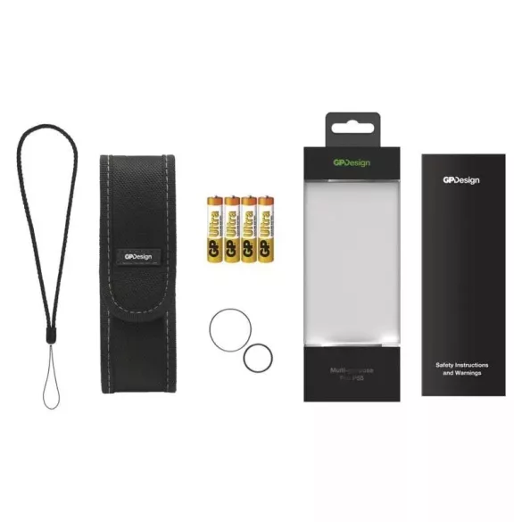 GP P55 LED elemlámpa 400lm 4xAAA P8404