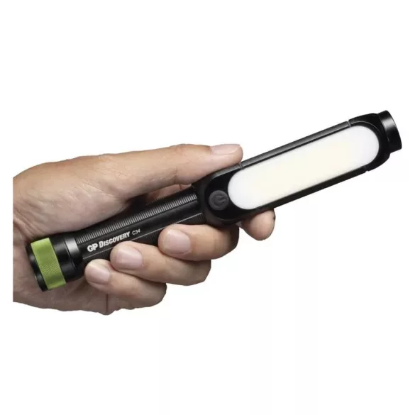 GP Discovery C34 ZSEBLÁMPA COB LED