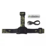 GP CREE LED FEJLÁMPA CHR35, 600 LM, TÖLTHETŐ P8555