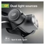 GP LED Fejlámpa PHR19, 1200 lm, tölthető P8569