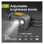 GP CREE LED Fejlámpa CHW54, 375 lm P8574